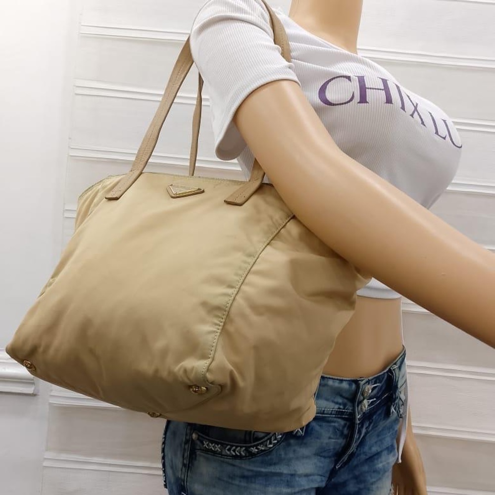 Prada vintage nylon tote bag